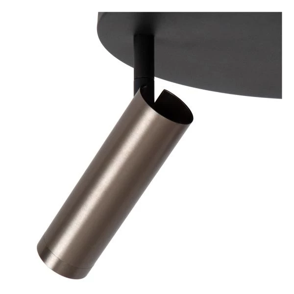 Lucide GRADO - Deckenstrahler - Ø 25 cm - 3xGU10 (MR11) - Grauguss - detail 2